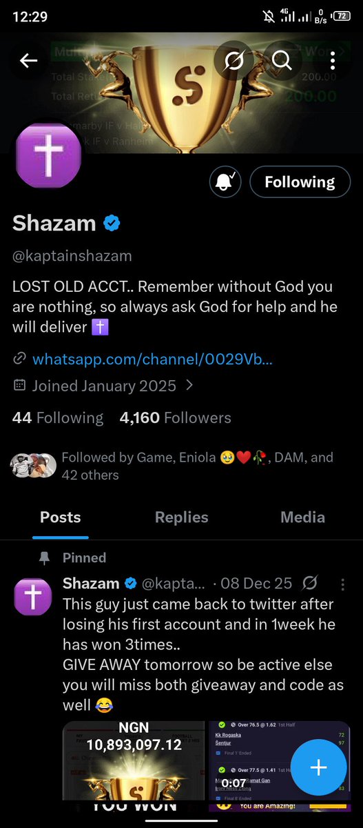 Danpelliz's tweet photo. @kaptainshazam @OnlyoneA_s Pls 🙏 i will really be grateful 

9036376366
Opay 
Samuel

Nothing dey abeg 🙏 https://t.co/eY5COYo6AB