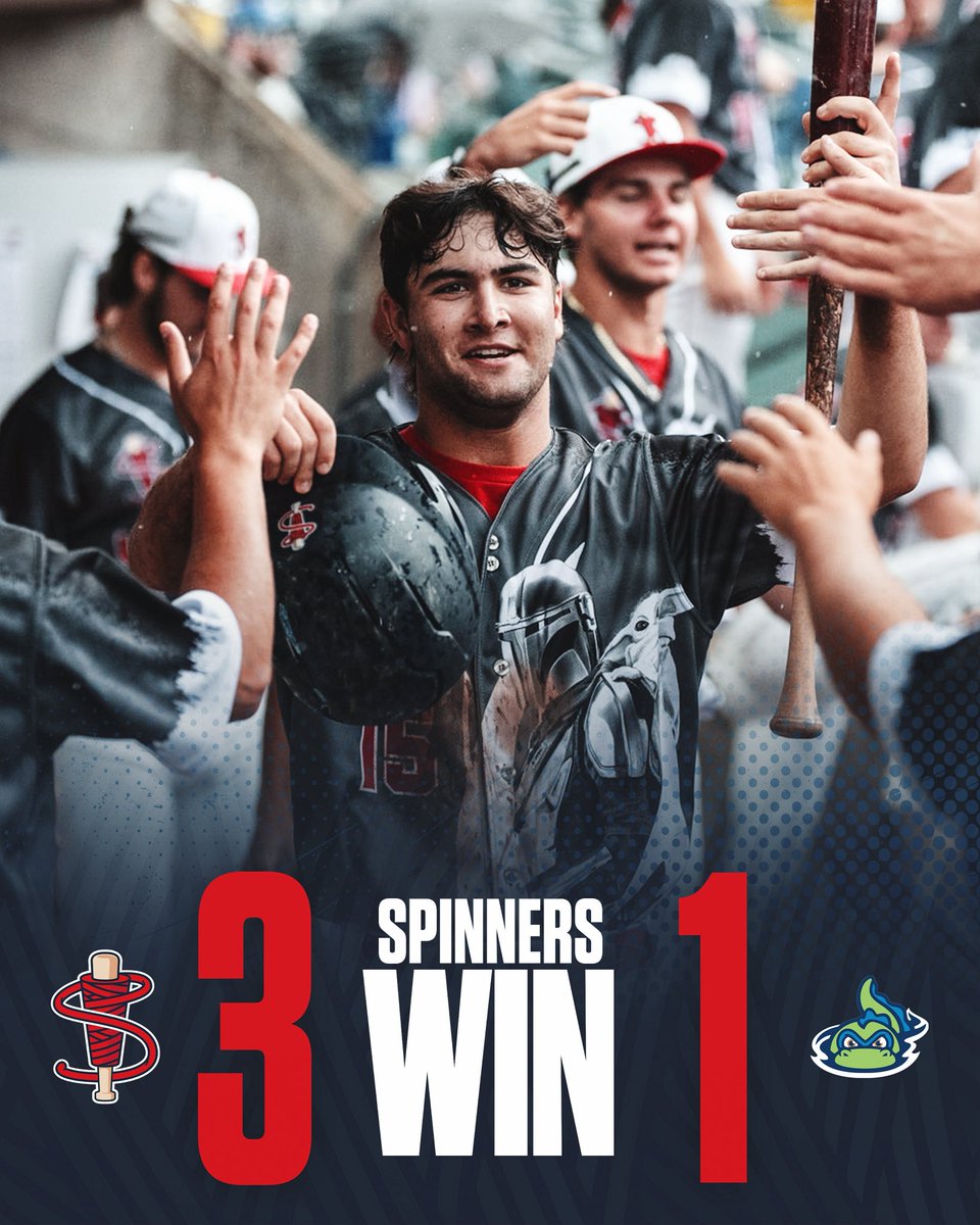 LowellSpinners's tweet photo. FINAL/6: SPINNERS WIN ON STAR WARS NIGHT! 🤩 https://t.co/f6NjKzcW4T