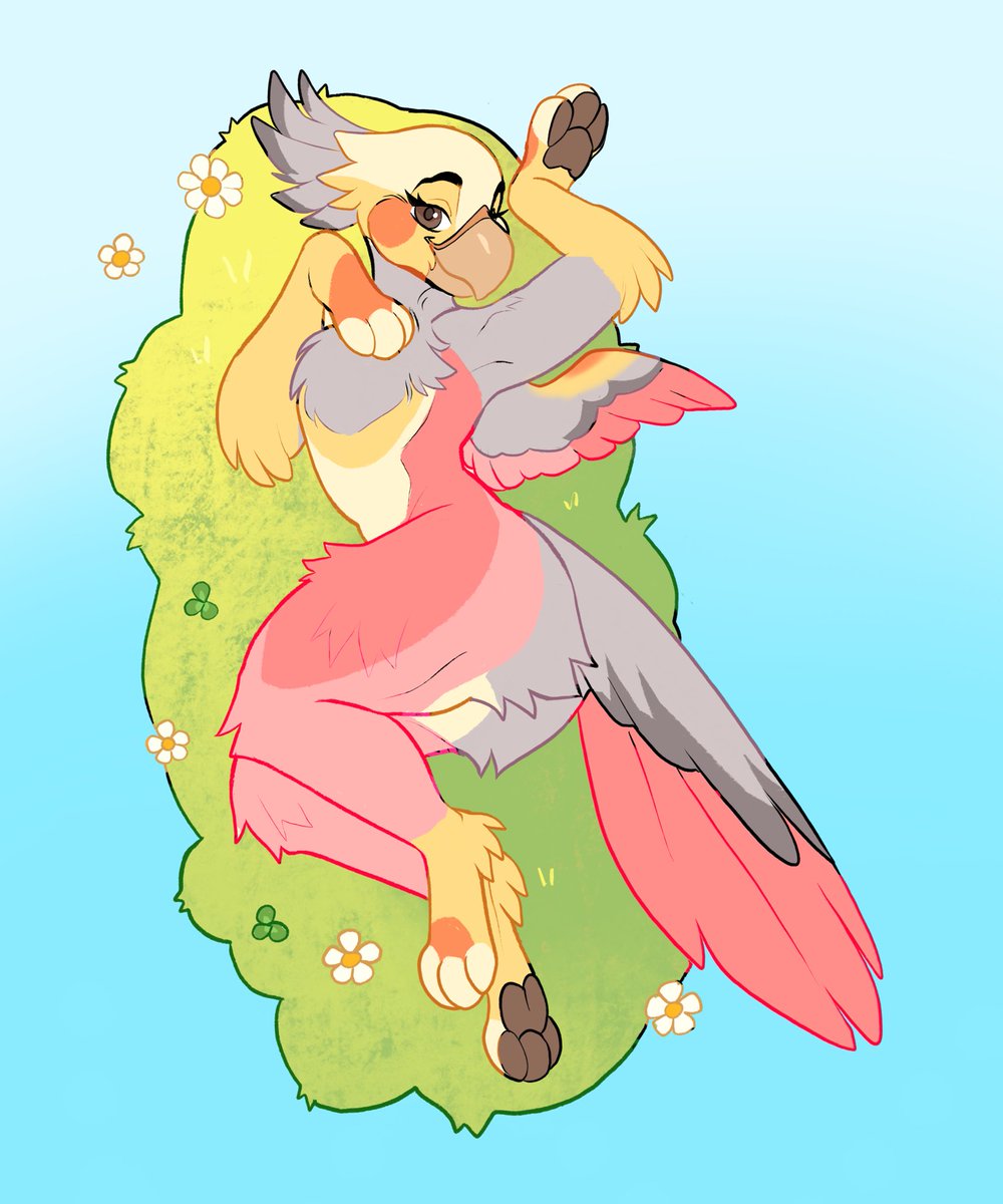 scorpion_sunset's tweet photo. Two adorable YCHs I got from @FurBakery !
This is definitely Sunset’s vibe 24/7 🌿🌺🌸 https://t.co/eXhr59daMW