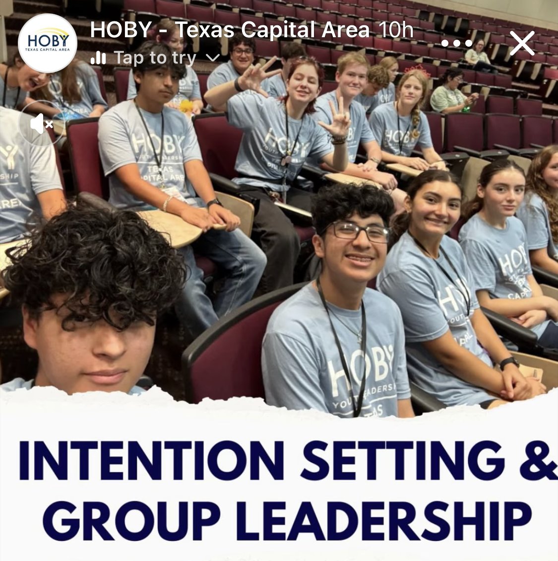 ColeJrotc's tweet photo. Cole JROTC Cadets improve their leadership skills at HOBY. Can you find Cadets Colley, Castillo, Perez, Rivera and McMahon? https://t.co/oE8hGYbune