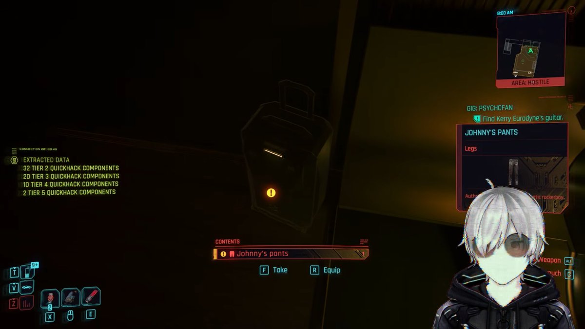 zZimbra's tweet photo. Today we found the most legendary piece of Cyberpunk loot: Johnny's pants. https://t.co/Blpq5azpbY