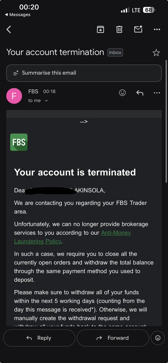 TheTobyAce's tweet photo. Yet again another ban from this broker 
lol. https://t.co/eNEmUMU8nI