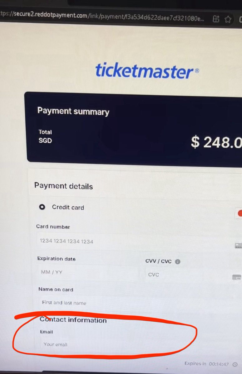 EnhaPresident's tweet photo. @vntgguks @JJKBUSANPRIDE dito po anong email ang ilalagay? email ng cardholder or email sa ticketmaster acc? https://t.co/NkO0zjTU96