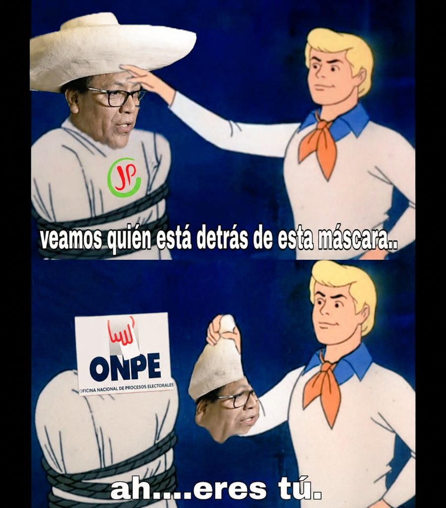 CarPchunga's tweet photo. @ONPE_oficial Con razón... https://t.co/DHyZLK2xNe