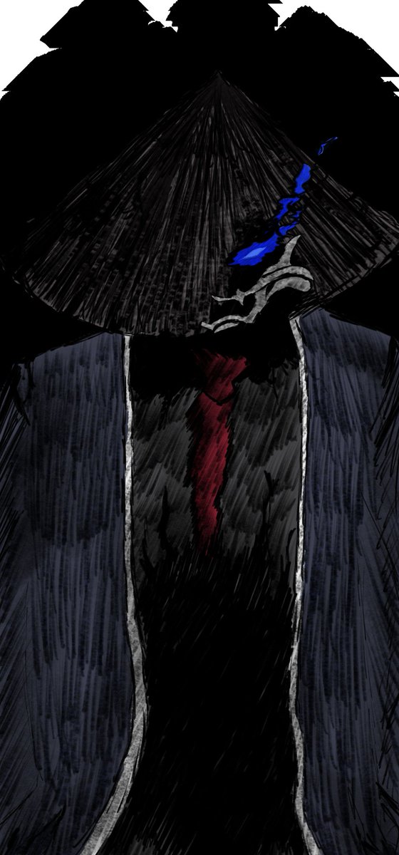 TrueSakuyaArt's tweet photo. Yield My flesh, to clame their bones 

#bamboohattedkim #limbuscompany #projectmoon #art https://t.co/oFH2Eosbk8