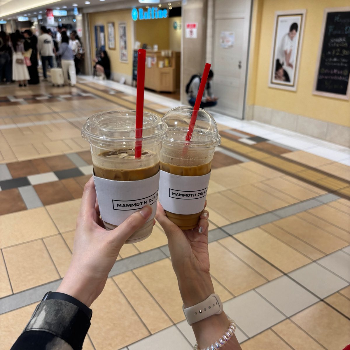 nnnss__'s tweet photo. 昨日のマンモスコーヒーは、ほぼ並ばずｹﾞｯﾄした🦣☕️ https://t.co/w6eFWn6iuw