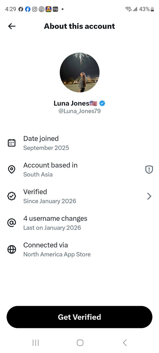 CheMitchell7's tweet photo. @Luna_Jones79 It would help if your account was from the United States https://t.co/ocXeV5cJ6I