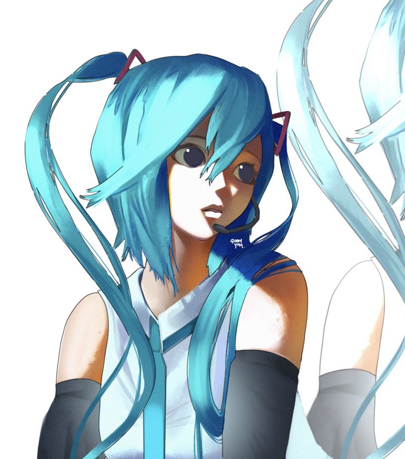 goomyum's tweet photo. My attempt at @HatsuneMiku 💙

 #miku #hatsunemiku #procreate https://t.co/FD7rQw5LPB