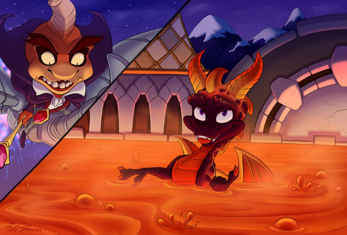 AlmiraLord's tweet photo. Such an old art…
Such a great memories.💫
#Ripto #Spyro #Spyro4 #SpyroARealmBeyond https://t.co/PhN8ZEdUaJ