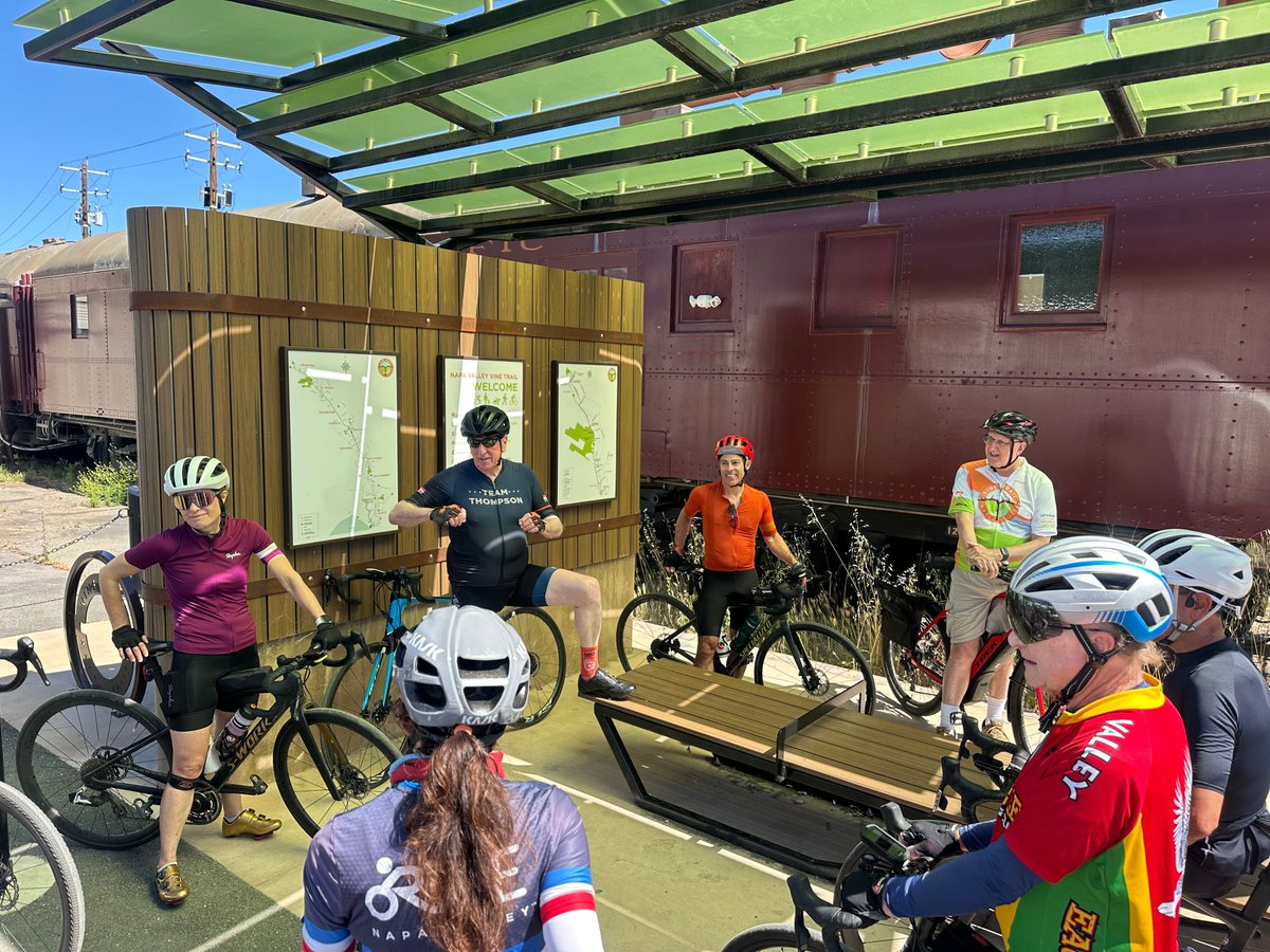 RepThompson's tweet photo. Since it opened, 3.2 million Napans and visitors have biked the Napa Valley Vine Trail. I’m proud to have secured over $16 million to support this project over the years. https://t.co/c1tl8m3kZG