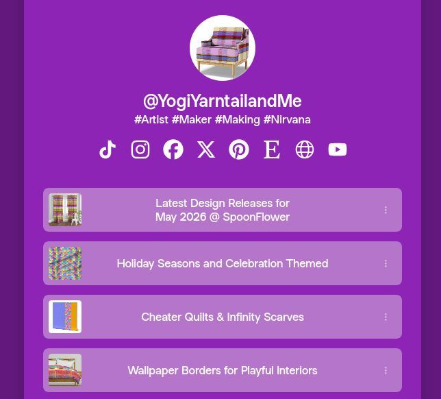 YogiYarntail's tweet photo. For #followers who don't spend a lot of time on #socialnetworks
My #Blog
https://t.co/IK4Atl3wOr
My #Portfolio
https://t.co/TXy2e8zpb0
My #Linktree #Bio
https://t.co/2BDYjwkJ1P
My #Behance
https://t.co/7XxaTNct2Q
#YogiYarntailandMe https://t.co/Alagfm5F22