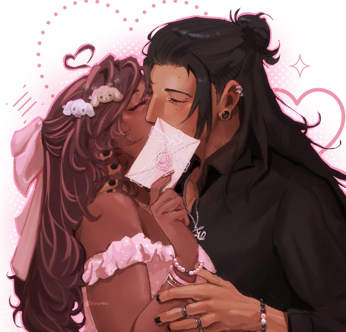moonmilk_cocoa's tweet photo. “ her love is in your head  ᥫ᭡. ” — 💌 

ac ୭ৎ @k4enyu 

꒰ 🎀🐈‍⬛ #sugume  ꒱ྀི ♡⸝⸝ #yumetwt https://t.co/6vUBPbeomT
