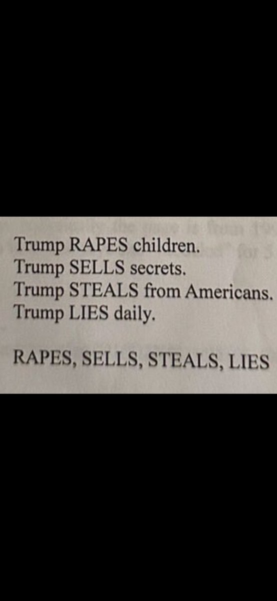 frank_sobe42891's tweet photo. Only in America the voters elected à criminal, sexual offender offender convicted rapist , fraudster convicted in NY, insurrectionist by Jan 6 committee, impeached twice, filed business bankruptcies 6 times, chile molestation by report of à 13 year girl to FBI, and his stupid Appoitment of à alcoholic ex news caster fired for his incompetence and drinking to become the secretary of defense. What the fuck is wrong with 77 million Americans who voted a super con man sexual
Rapist and pedophile to become president? Do you really know what the rest of the world think about America? That we are the most corrupt low life human beings by electing DJT.🇺🇸🇺🇸🇺🇸🇺🇸