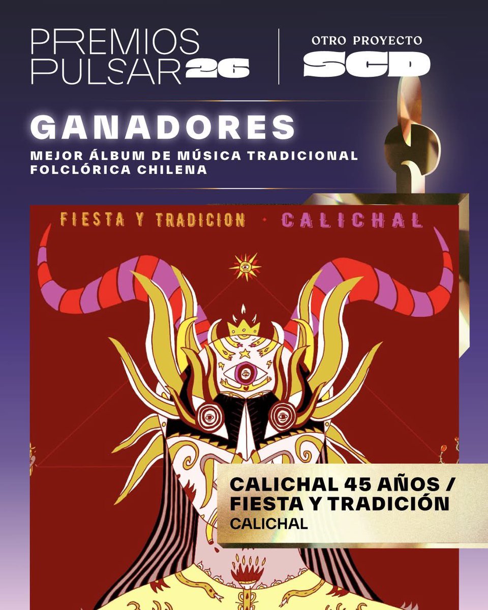 Rodrigotd82's tweet photo. Grupo iquiqueño “Calichal” gana el premio a mejor álbum de música tradicional folclórica chilena 🎶🫶 #PremiosPulsar2026 #Iquique 👏👏👏 https://t.co/GPwRSB81AG