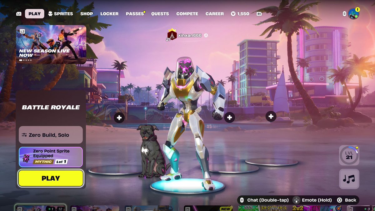 Xinxan666's tweet photo. Guys I got the Zero Sprite from @LHT_MORTON and Im soo happy tysm❤️

Im free to give the sprite to anyone!
#fortnite #fortnitezerosprite https://t.co/bn1KomiSMZ