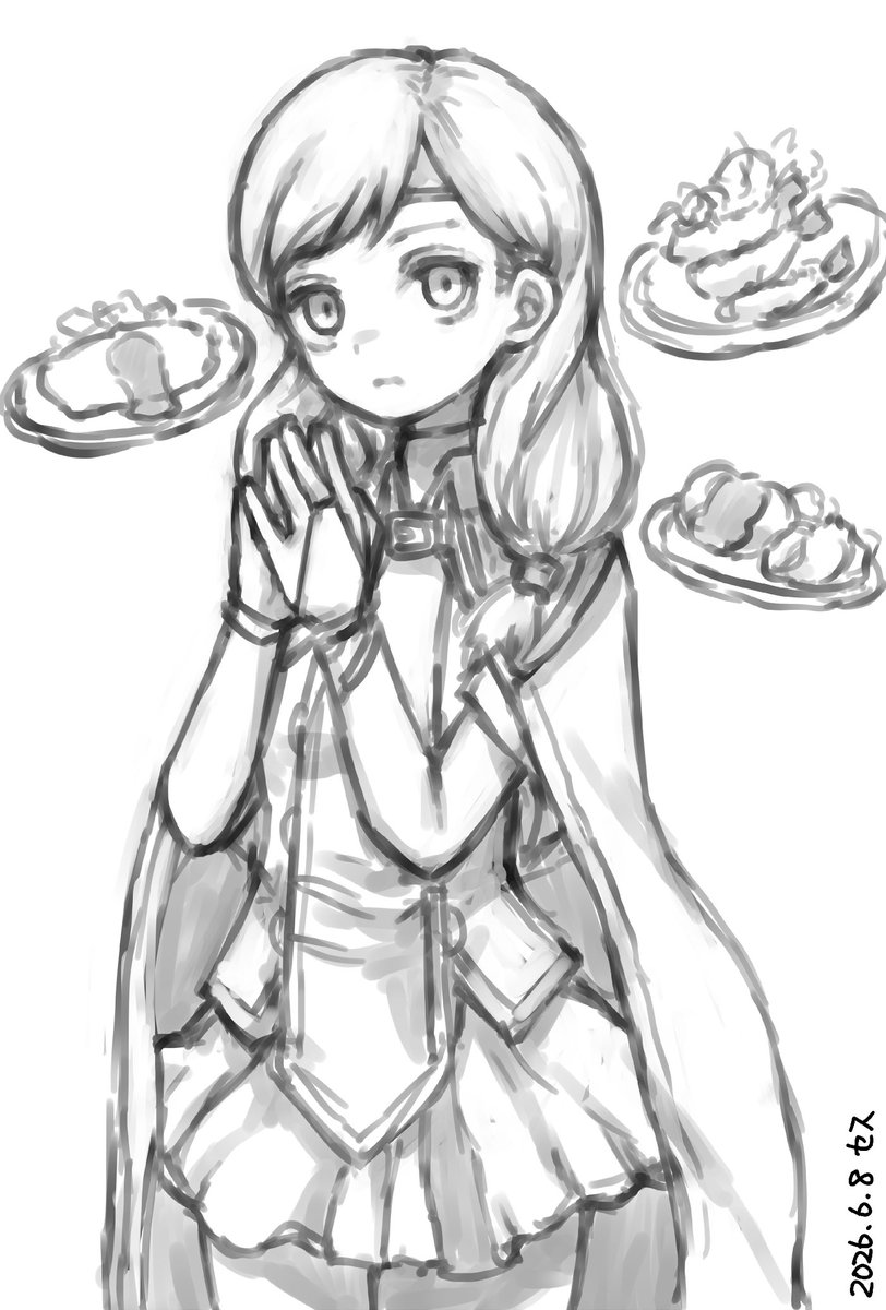 cestus_illust's tweet photo. 暁の女神を遊び始めてます。イレースちゃんの腹ぺこ属性が強化されててめちゃくちゃ可愛いです☺️ https://t.co/WhtDfxZePG