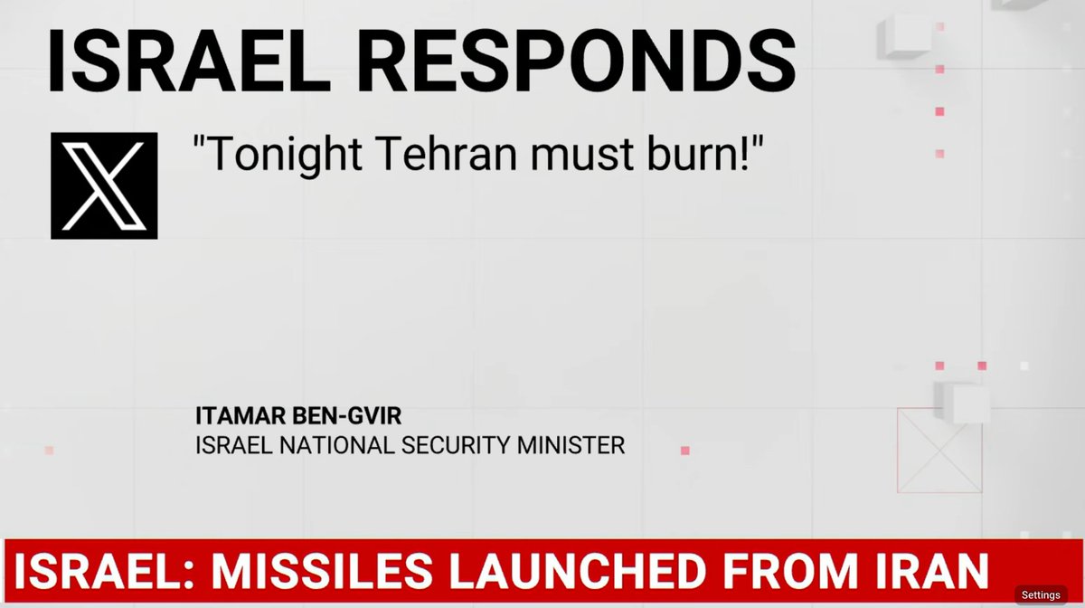 EndgamePanacea's tweet photo. BG statement is from today n' the second is old from Trump, when he all of a sudden changed his mind.
Israel is losing even if it continue the drumbeat of war.
Ben-Gvir is a notorious terrorist denounced by EU for humiliating the Gaza Global Sumud Flotilla activists. Shame on #X https://t.co/83hNPzJFby