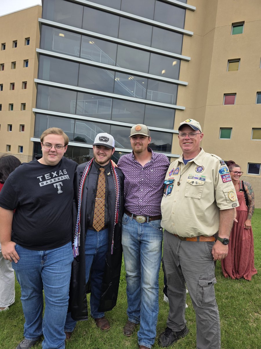 dmhaggerty2's tweet photo. As if Summer Camp with my Troop wasn't enough, Ryan Haggerty graduated magna cum laude from Spartan's Aviation Maintenance Technology program with his Associate of Applied Science degree on Friday. I'm so proud of him for the way he applied himself in pursuing this degree. 1/2 https://t.co/gKKGTD8gmW