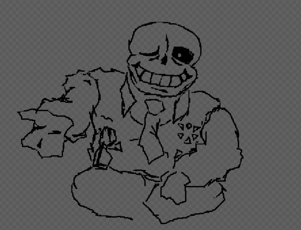 Pypenosa's tweet photo. I'm workingggggggggg, lil teaserrrrrrrrr #utdr #sans https://t.co/tAcboHpicQ
