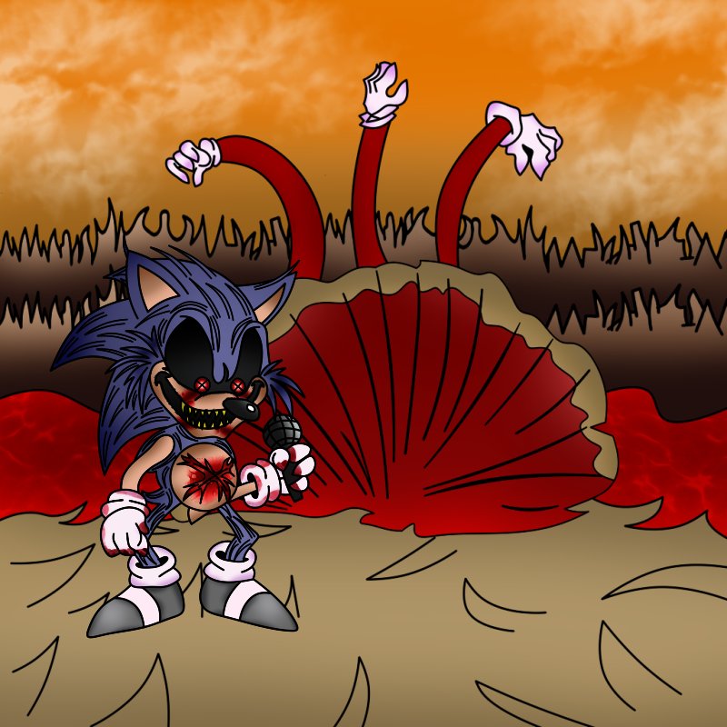 NightmareBuster's tweet photo. Arte antiga que fiz do Lord X da V1 do mod do Sonic exe, ele é um dos meus exes favoritos e futuramente pode haver a chance de um desenho novo referenciando a Cycles https://t.co/rtjPlPHTZi
