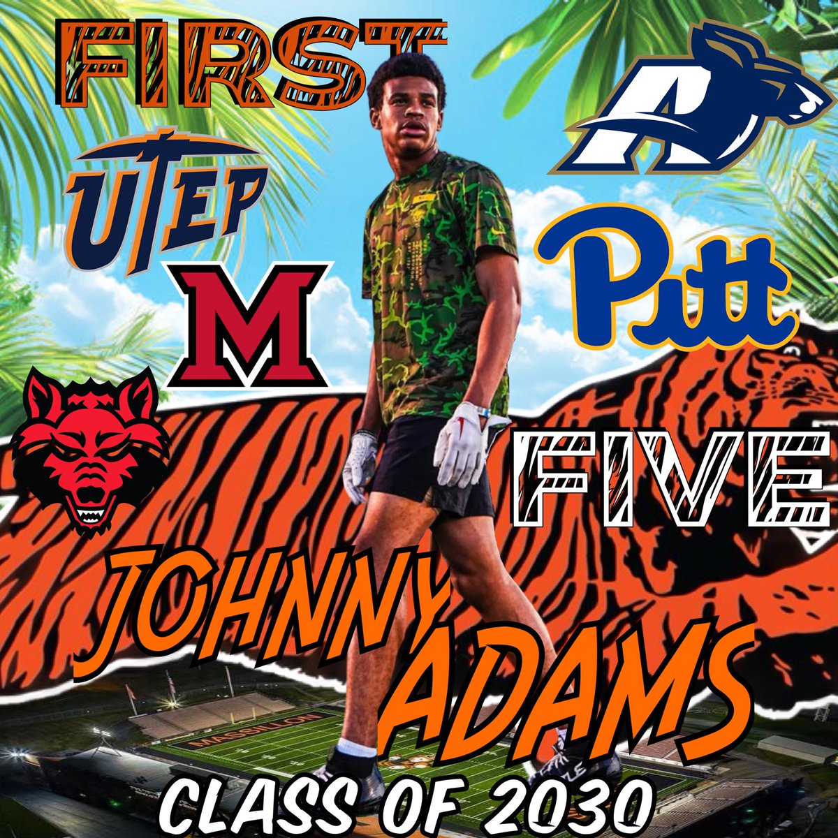 SethBailey04's tweet photo. Incoming Massillon freshman Johnny Adams has already picked up 5 offers! https://t.co/E9D5ckCz4m