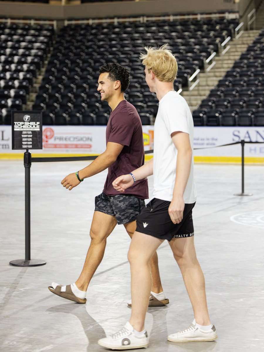 FargoForce's tweet photo. Back like they never left 🚶♂️
#ForceNation⚡️ | #USHL https://t.co/eHYod7PJAq