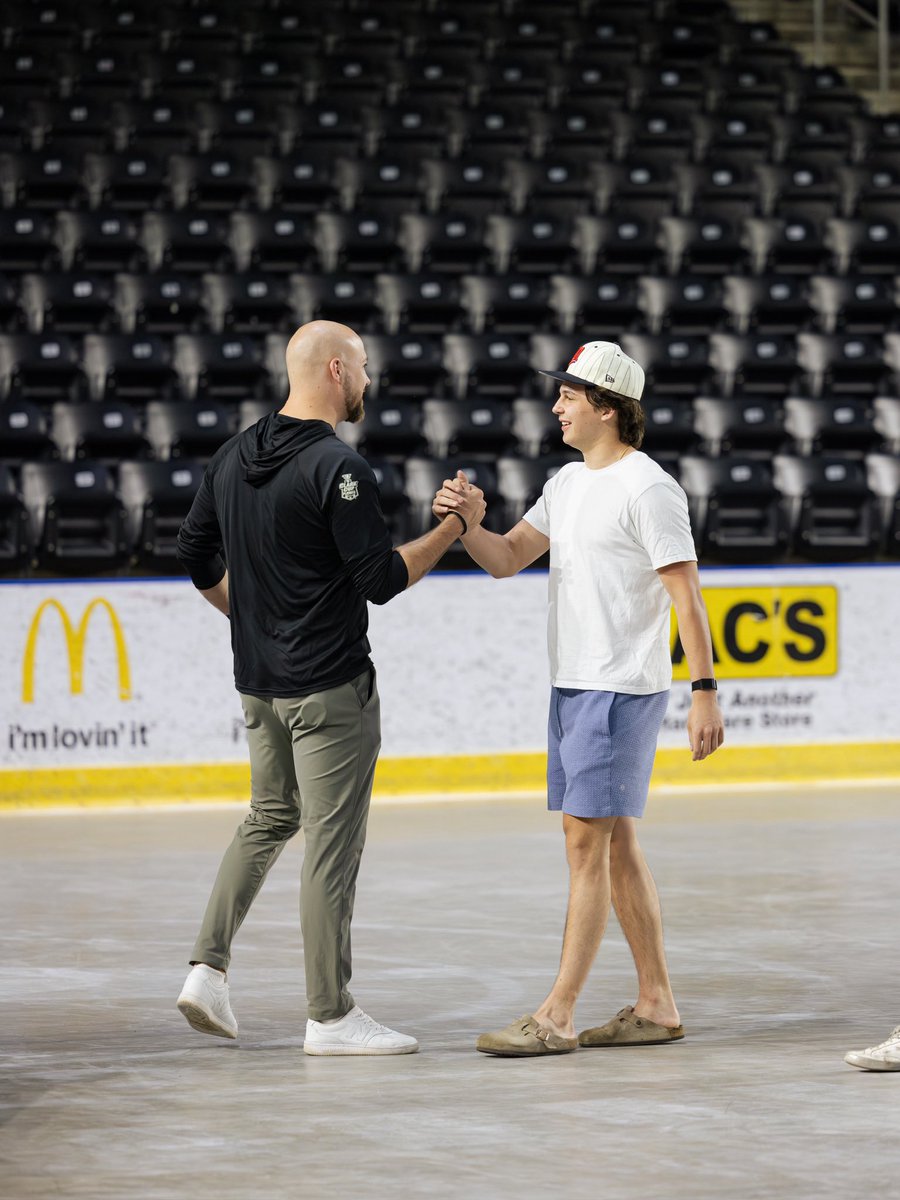 FargoForce's tweet photo. Back like they never left 🚶♂️
#ForceNation⚡️ | #USHL https://t.co/eHYod7PJAq
