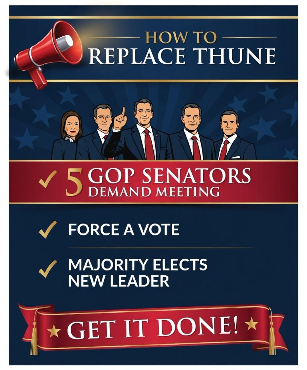 JustAVet4's tweet photo. Fuckers.
@SenateGOP @LeaderJohnThune @SenatorCollins @Lisamurkowski @SenMcConnell @JohnCornyn @SenThomTillis @SenateGOP @SenKatieBritt @SenTuberville @SenEricSchmitt @SenTedCruz @SenMikeLee @hawley_sen @SenatorTimScott @MarshaBlackburn @SenAshleyMoody @SenMcCormickPA @SenJohnKennedy @TimSheehyMT @SenMikeLee
