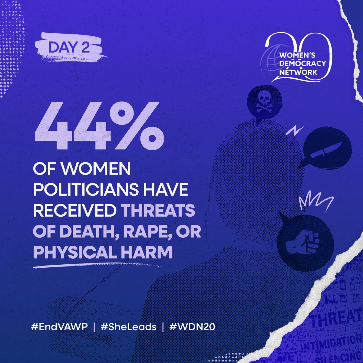 ziggywai's tweet photo. 10 Days of Activism against Violence against Women in Politics 

#EndVAWP #SheLeads #WDN20 @wdn https://t.co/2lZXV1akQO