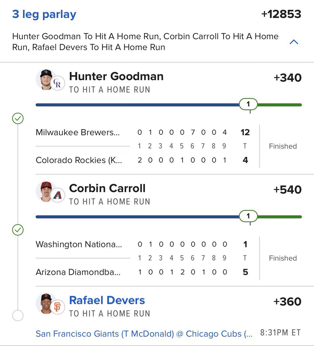 parlayprodtr's tweet photo. Devers 🤞🏽and we cash💰 

#Gambling𝕏
@Playbook

https://t.co/e4KhoEUkQY https://t.co/1GMGpcZfMZ