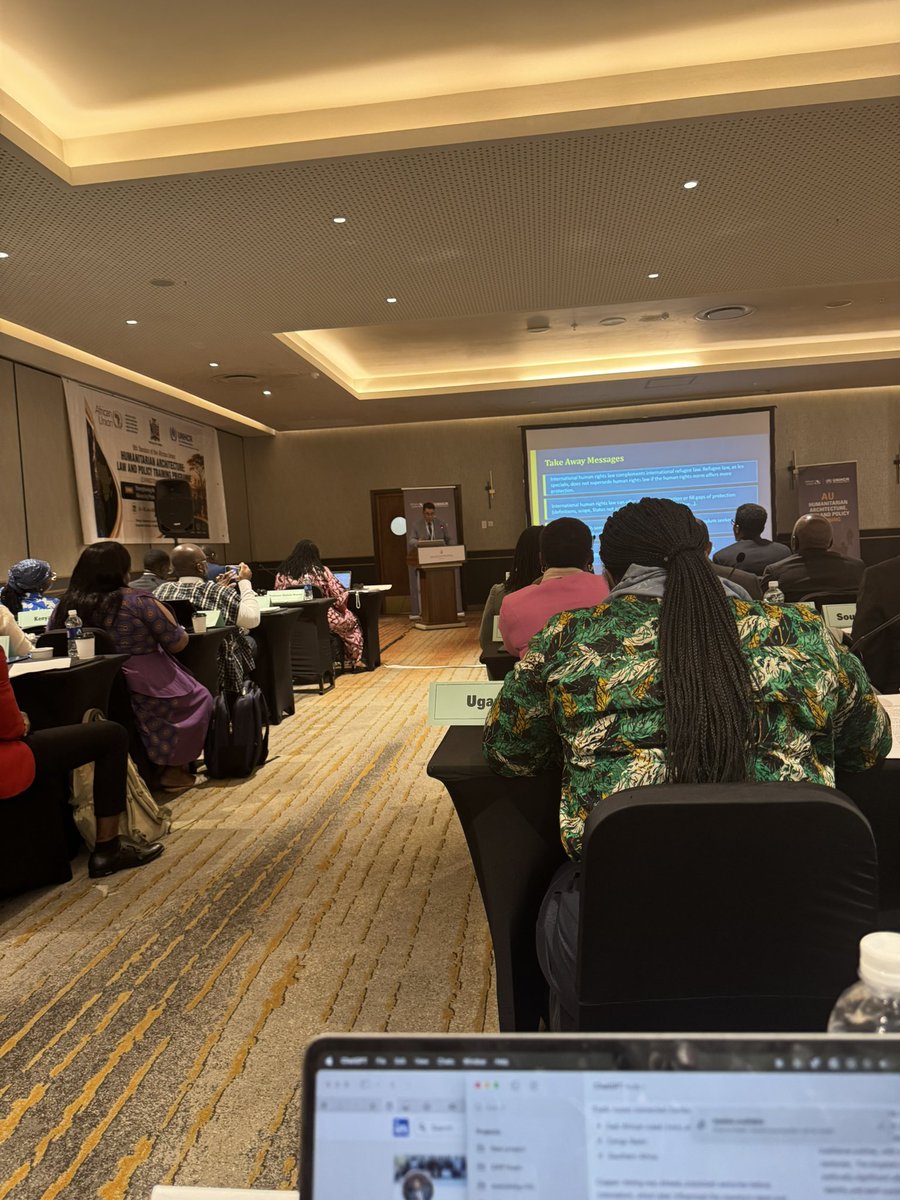 AMAbshir's tweet photo. Honoured to represent the Federal Republic of Somalia at the 9th Session of the African Union Humanitarian Architecture: Law and Policy Training Programme (Livingstone Syllabus) in Lusaka, Zambia.

The programme brought together officials, legal practitioners, and humanitarian experts from across Africa to discuss humanitarian governance, displacement, refugee protection, international humanitarian law, disaster response, and durable solutions for affected populations.

Grateful to the African Union Commission, the Government of Zambia, and all partners for a valuable learning and networking opportunity.

#Somalia #AfricanUnion #HumanitarianGovernance #InternationalHumanitarianLaw #RefugeeProtection #Africa