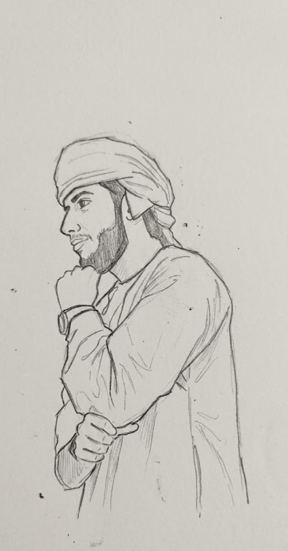 Drawnthem's tweet photo. @alshataf22 
تشرفت برسم هذه اللوحة للاخ الاستاذ خليل المفرجي 
 يارب يشوفها وتنال اعجابه ويسوي اقتباس🙏 ، 
وان شاء الله يعطيني هديه بسيطه دعم وتشجيع 🌹. https://t.co/vSBe7gw1uo