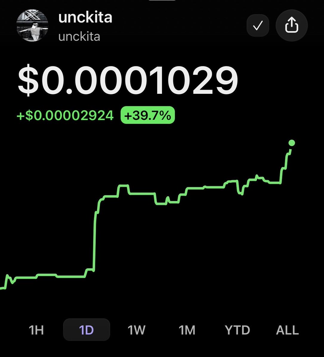 mr305eth's tweet photo. $unckita to the fkn moon! 🚀🤨 @CryptoBullRon @shabbat_eth @GreenManReports 🔥🦾 https://t.co/PKNRxNUH2R
