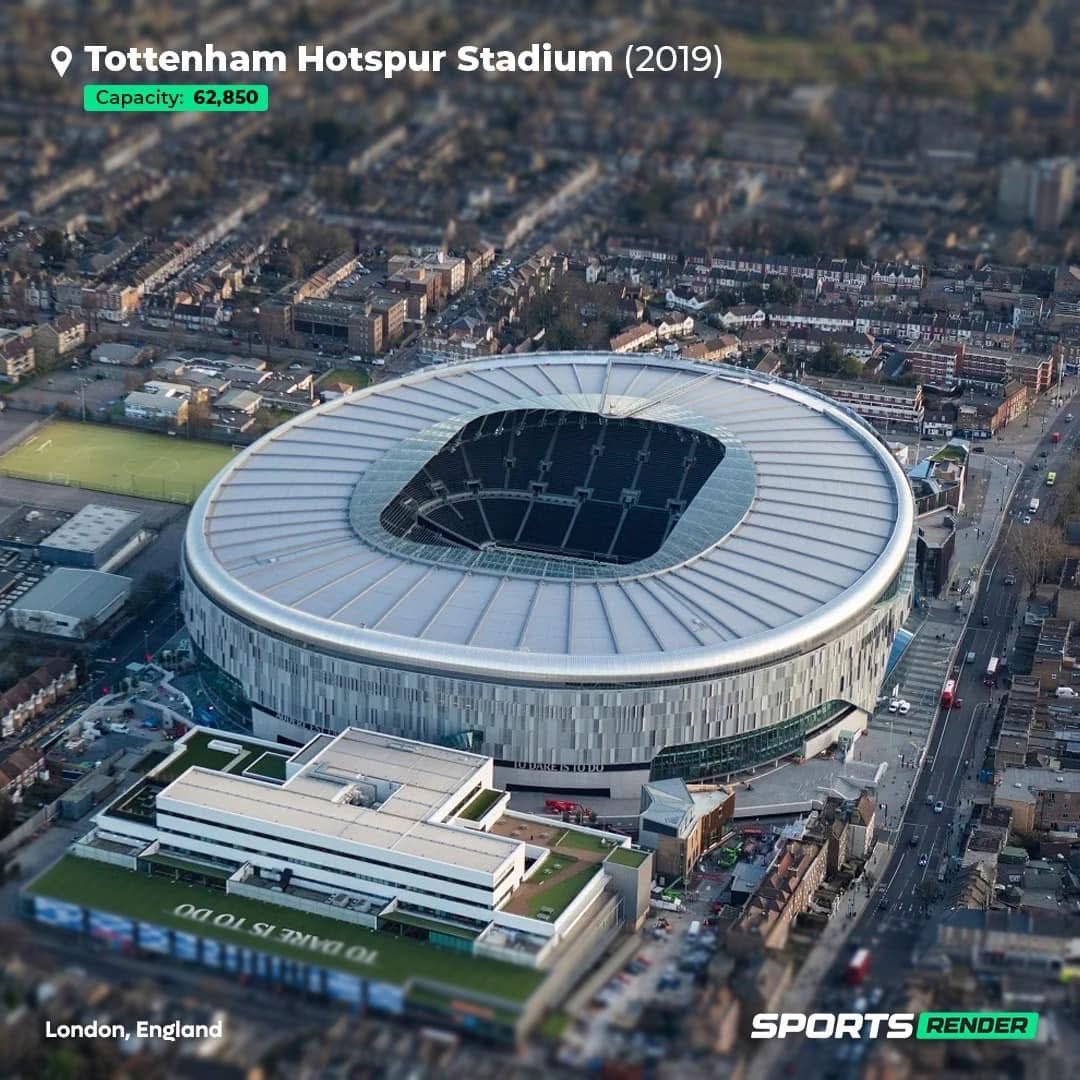 notthefakeDNP's tweet photo. Nebraska has like the 7th best stadium in the Big Ten and they absolutely stadiummogged Tottenham. https://t.co/i3Ft6hoSwx