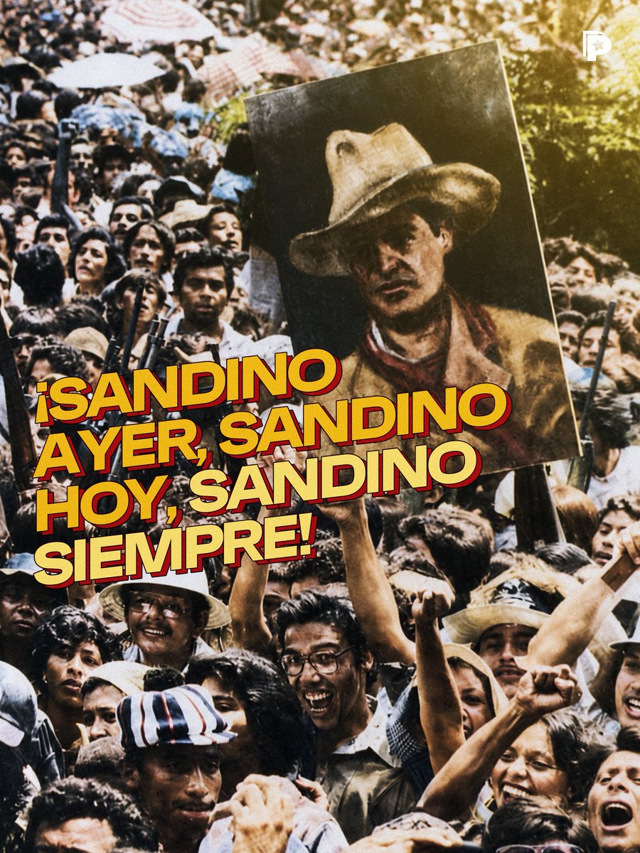 PrensaPopulr's tweet photo. El General de Hombres y Mujeres Libres sigue siendo inspiración de lucha, unidad y compromiso con la Patria. Su ejemplo trasciende generaciones y permanece vivo en cada paso que damos hacia un futuro de paz, trabajo y prosperidad. ¡Sandino ayer, Sandino hoy, Sandino siempre! https://t.co/gNsioBh9oX
