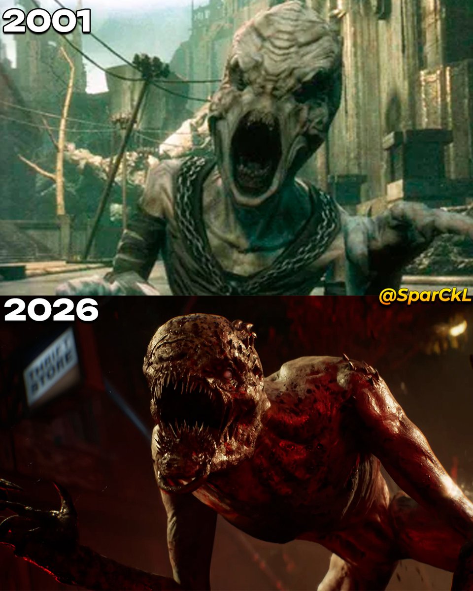 SparckMc's tweet photo. The Coalition ha rescatado el diseño de los Wretches de Unreal Warfare de Epic Games del 2001 para Gears of War E-DAY🔥 https://t.co/ZdpnCN697G