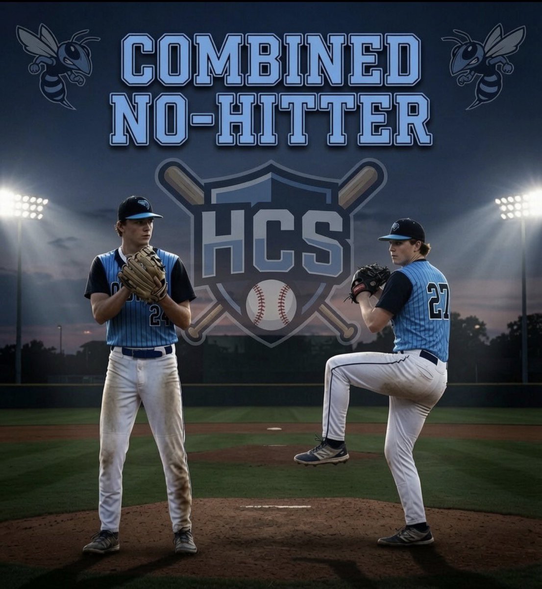 BR_Copeland's tweet photo. Combined with my friend and teammate Brody Snelson to throw a complete game no hitter for the Richmond Hornets showcase team yesterday going 4 1/3 innings with 7Ks and 2 BBs (0 ERs, 65% strikes). Brody went 2/3 innings with 1k. @BrodySnelson_28 @HCSHornets804 https://t.co/98Y8pb7m9U