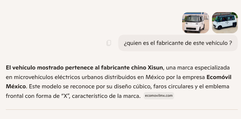 FelixLopez52's tweet photo. @Arouet_V @fernandeznorona no es mexicano, lo fabrica una empresa china con una distribuidora en Mexico llamada Ecomovil mexico, el "olinia" realmente se llama Xisum https://t.co/rJBR0ghbOS