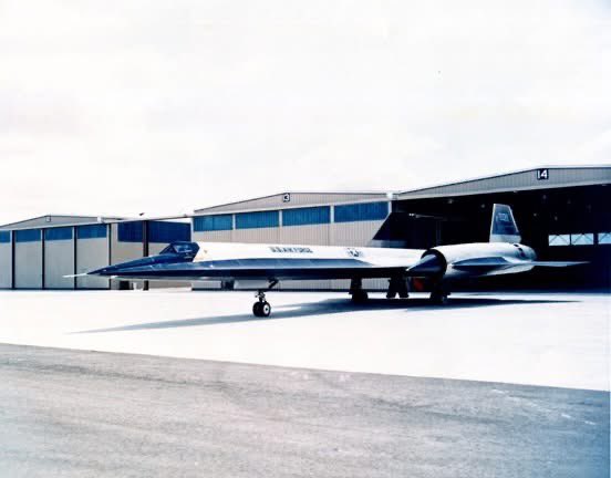 Habubrats71's tweet photo. The first official flight of the Lockheed A-12 (Article 121) took place at Area 51 (Groom Lake) on April 30, 1962. 

It had a brief "unofficial" hop a few days prior on April 26, 1962, or was it April 25? When test pilot Louis Schalk got the plane airborne at 20 feet during a high-speed taxi run.
 I am reading the new book “The Impossible Factory “by Josh Dean. ￼￼ It’s a good book that I would recommend.

Their first flight did not go well. The trouble, Kelly Johnson later wrote, was a stunning failure of pre-flight inspection. 

The improper hooking up of the rudder pedals and the nose wheel steering. The rudder and the nose wheel turned in the opposite direction from those desired! Chief test pilot Lou Schalk flew the A-12 about a mile and a half at an altitude of 20 feet before touching back down in a cloud of dust on an emergency dirt runway built on the dry lake bed to accommodate contingencies like this. 
The early flights used the less powerful J 75 engines. The J 58 were being worked on by Pratt and Whitney and they were powerful! How powerful?  Twice the horsepower of all the engines on the Queen Mary cruise ship which weighs 81,000 tons. The plane's top speed at Mach 3 was twice the speed of a bullet. The plane covered a football field distance in 1/10 of a second. 
Test flying to A-12 introduced all sorts of complications. It flew so fast that the first approved test flights. The area was just too small pilots had to fly in a constant bank just to stay inside the boundaries which meant they were always feeling G forces. This problem was solved when the flying area was extended to the entire continental United States.￼ It wasn’t until 1967 that the A-12 went operational during the Vietnam War. The first Black bird was then canceled in 1968 and the SR-71 took over.
Linda Sheffield 
￼
￼