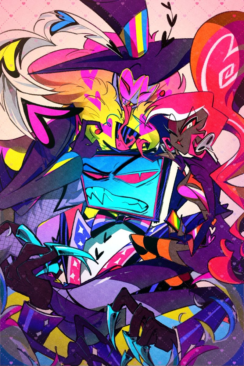 _Damn_papiBOX's tweet photo. ✨️🏳️‍🌈✨️🌈✨️
#HazbinHotelVees #VEES https://t.co/pNPbHvkl9I