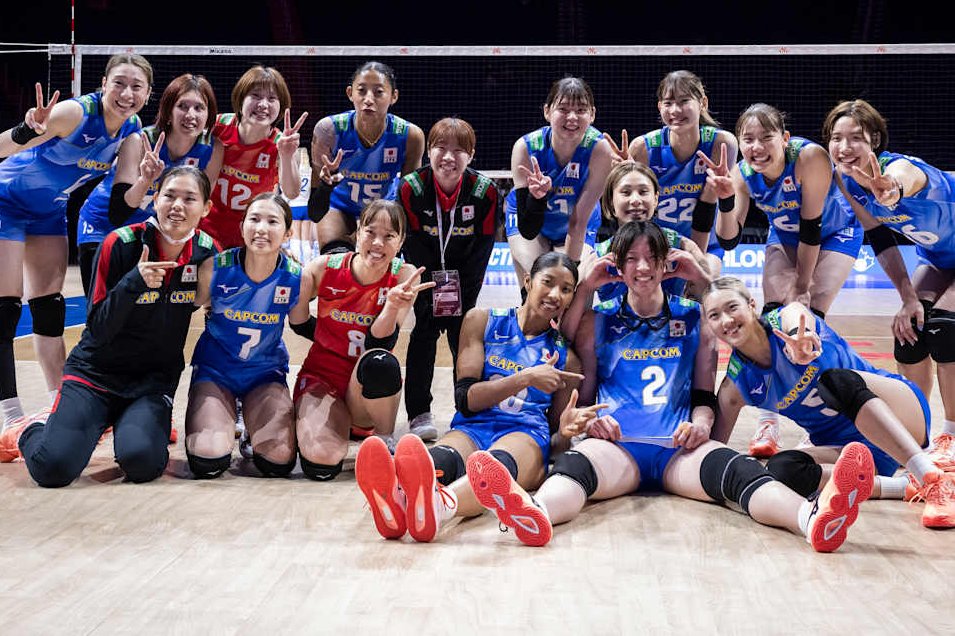 gibbybaris's tweet photo. 🇯🇵 Japonya, VNL ilk haftasını 4/4 yaparak tamamladı

✅ 3-1 x 🇫🇷 Fransa
✅ 3-1 x 🇺🇦 Ukrayna
✅ 3-0 x 🇩🇪 Almanya
✅ 3-2 x 🇨🇦 Kanada https://t.co/fwwlB5Kt74