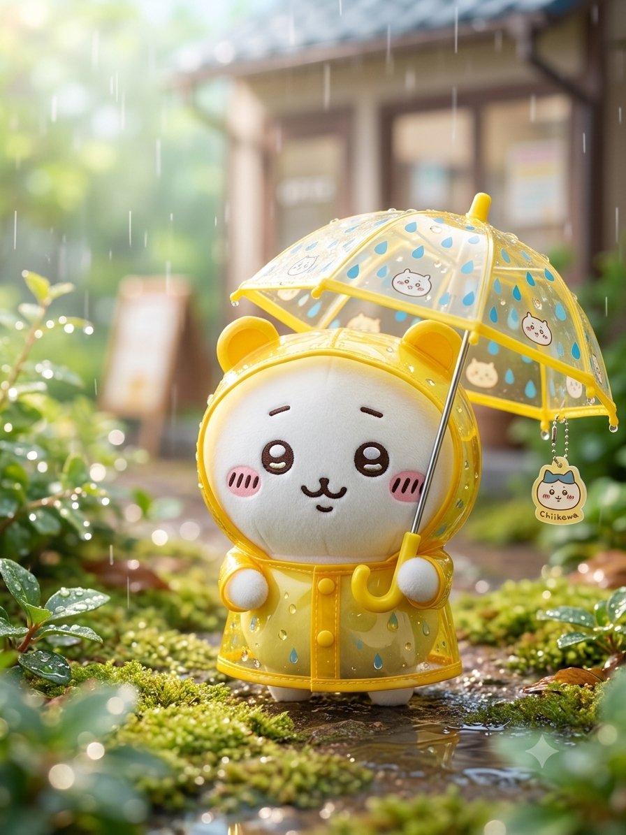 chiikawaland2's tweet photo. 月曜日の朝…
ちいちゃんが梅雨の雨降りのなか 傘を持って労働へお出かけです…🩵🩷
お足もと気を付けてネっ…

おはようございます😊
今日も穏やかな１日となります様に…✨💠☂️🐌✨ https://t.co/DNTZqOk5o5