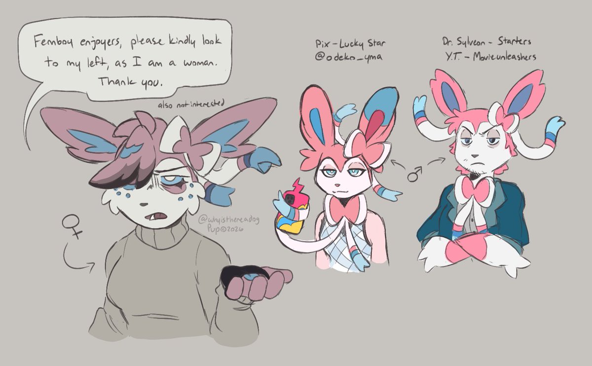 whyisthereadog's tweet photo. a friendly reminder form Syl
#sylveon #eeveelution #pokemonoc https://t.co/WllKeXnTWE