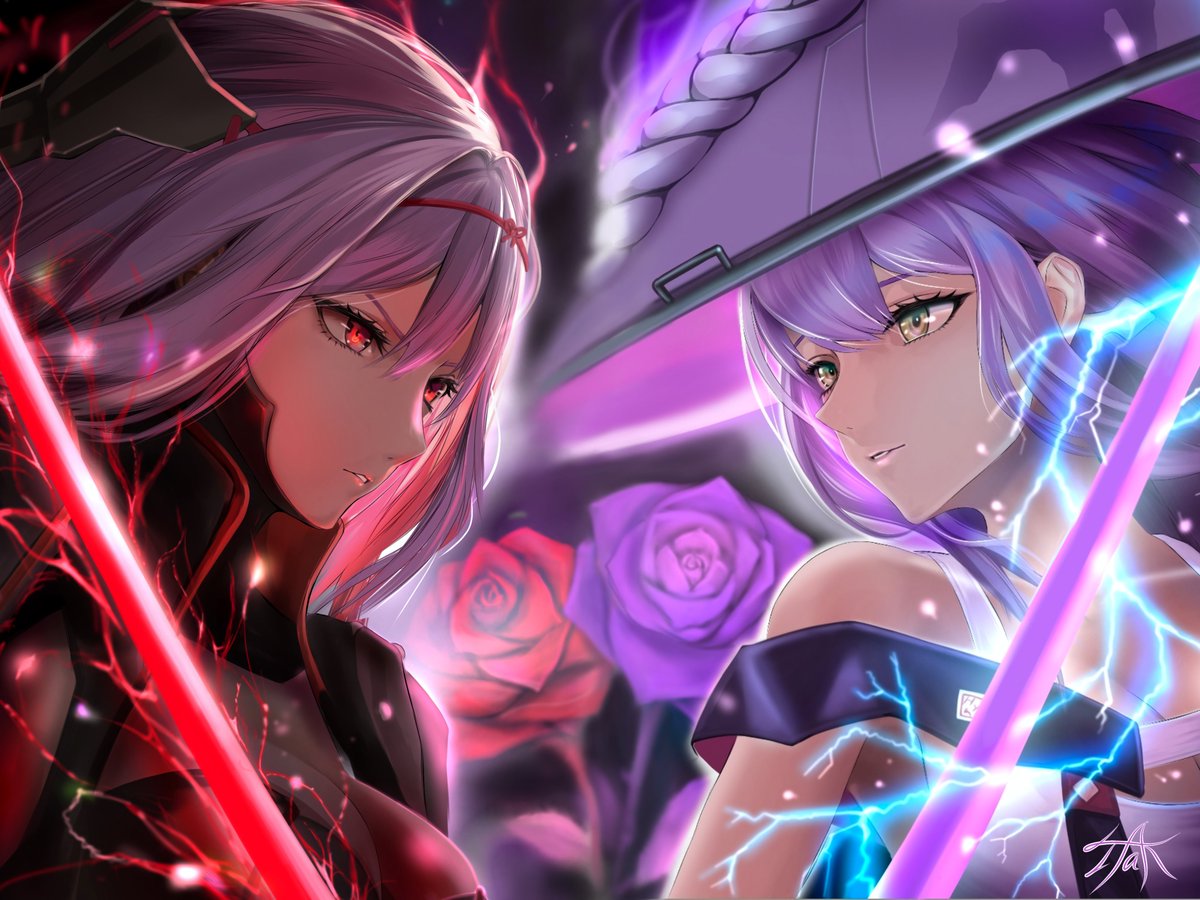 Cactus___'s tweet photo. #NIKKE #NIKKEfanart #scarlet #紅蓮

『 Brave Roses 』 https://t.co/X8b3DA8lAx