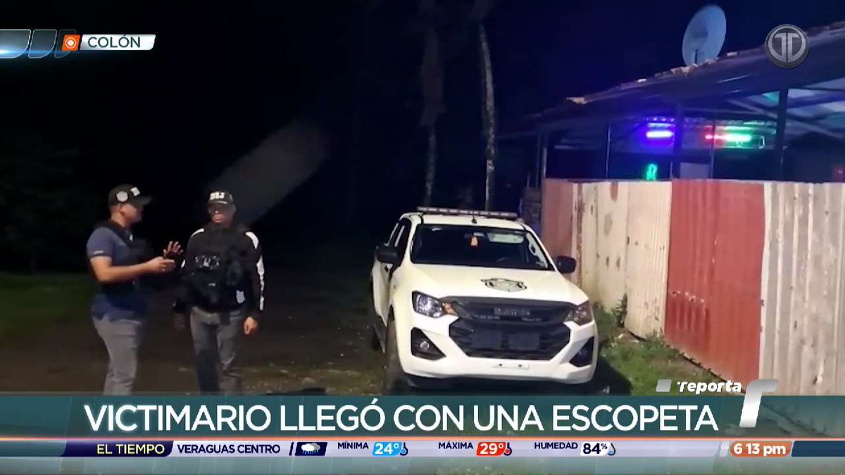 TReporta's tweet photo. Un hombre de 31 años fue asesinado de varios disparos cuando compartía con otras personas en una parrillada en el sector de La Represa, provincia de Colón. https://t.co/tCIg2Amx53