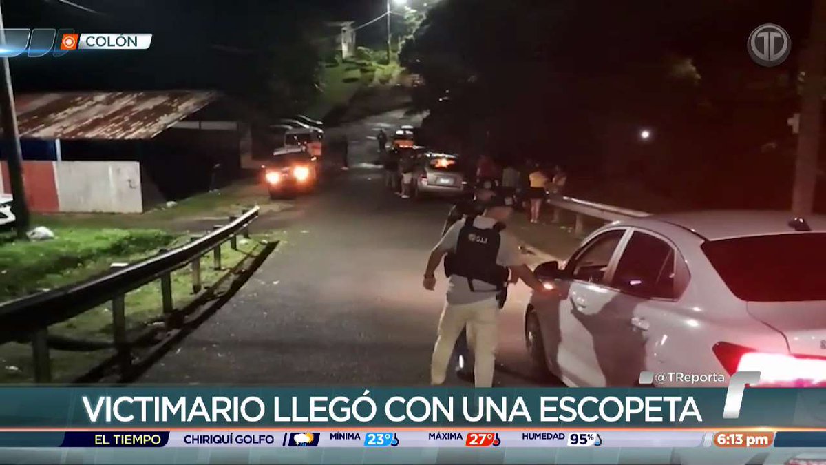 TReporta's tweet photo. Un hombre de 31 años fue asesinado de varios disparos cuando compartía con otras personas en una parrillada en el sector de La Represa, provincia de Colón. https://t.co/tCIg2Amx53