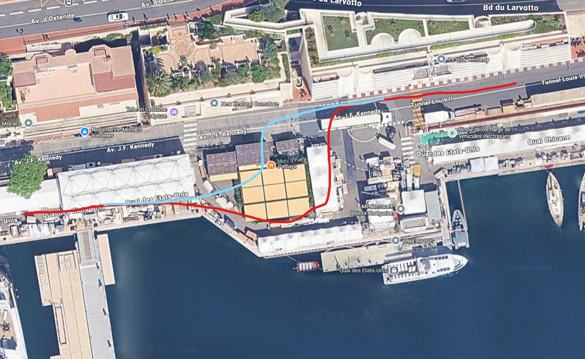 cytrusf1's tweet photo. Monaco was shit at racing again...so let's go again:

Fixing Monaco - simple version:  

-Extend the Portier over the roundabout 
-Make Nouvelle Chicane more of a Monza T1
-Move the Fangio statue (was moved once before), and open up the Antony Noghes https://t.co/9dpK5RLkEu