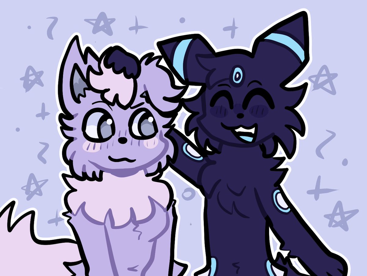 fluffyreshi's tweet photo. Day 20: Us pet pet pet https://t.co/7XZ9LE7NhI