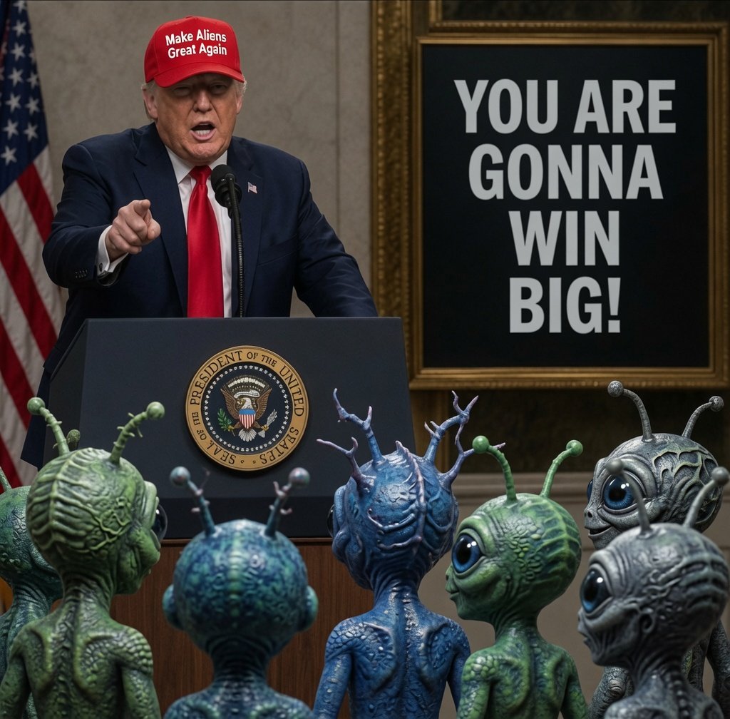 gmjflexible1's tweet photo. @lynk0x Maga
@MAGA_Aliens 
make aliens great again https://t.co/A4Gr3anr3u