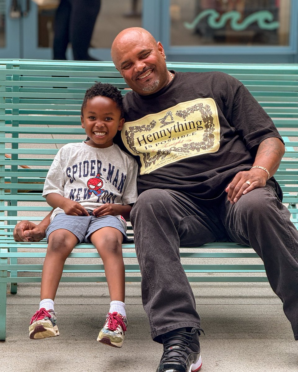 n8frost's tweet photo. Happy Son-Day. Pops had a layover so we kicked it. https://t.co/wOwm9Uv88w